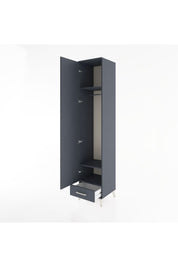 Hyperion Dolap 3 Raflı Tek Çekmeceli Tek Askılı 44x44x221 - S61M003V5B