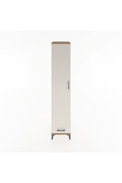 Hyperion Dolap 3 Raflı Tek Çekmeceli Tek Askılı 44x44x221 Çam-Aytaşı