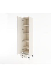 Hyperion Dolap 5 Raflı Tek Çekmeceli Tek Kapaklı 44x44x221 Aytaşı-Aytaşı