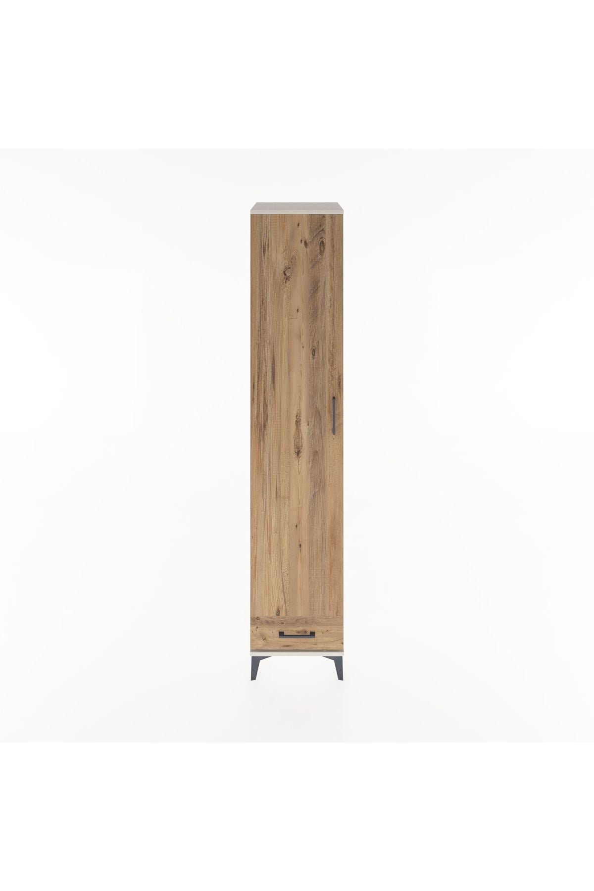 Hyperion Dolap 5 Raflı Tek Çekmeceli Tek Kapaklı 44x44x221 Aytaşı-Çam