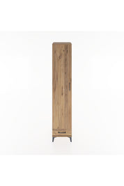 Hyperion Dolap 5 Raflı Tek Çekmeceli Tek Kapaklı 44x44x221 Çam-Çam