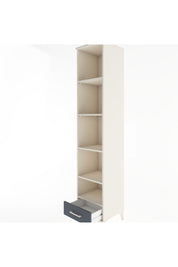 Hyperion Dolap 5 Raflı Tek Çekmeceli 44x44x221 Aytaşı-Antrasit