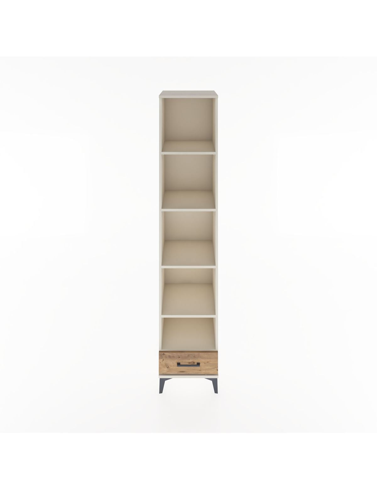 Hyperion Dolap 5 Raflı Tek Çekmeceli 44x44x221 Aytaşı-Çam