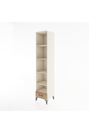 Hyperion Dolap 5 Raflı Tek Çekmeceli 44x44x221 Aytaşı-Çam