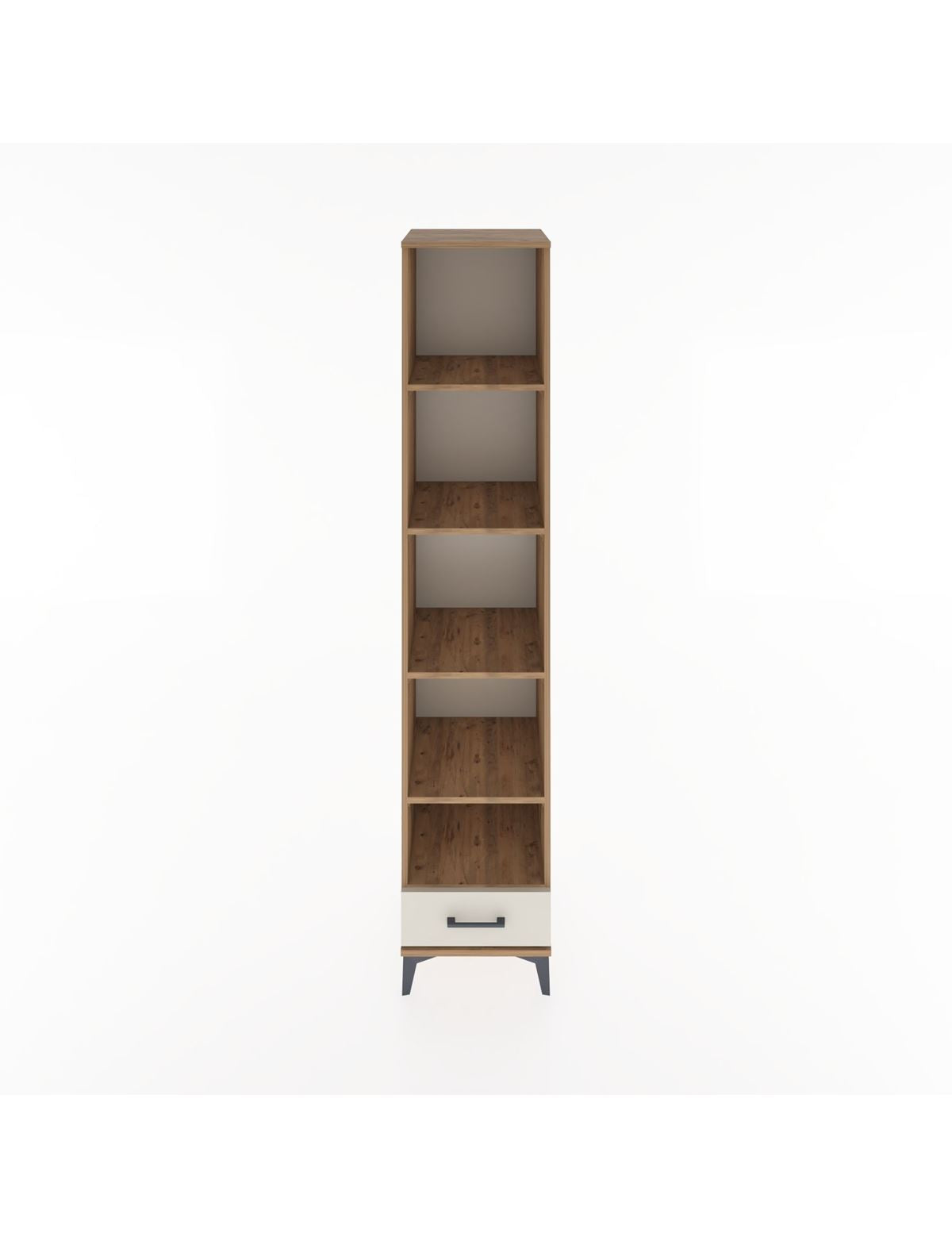 Hyperion Dolap 5 Raflı Tek Çekmeceli 44x44x221 Çam-Aytaşı