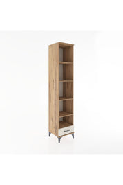 Hyperion Dolap 5 Raflı Tek Çekmeceli 44x44x221 Çam-Aytaşı