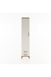 Hyperion Dolap 3 Raflı 2 Çekmeceli Tek Askılı 44x44x221 - S61M009V7B