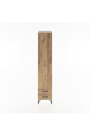 Hyperion Dolap 5 Raflı 2 Çekmeceli Tek Kapaklı 44x44x221 Aytaşı-Çam