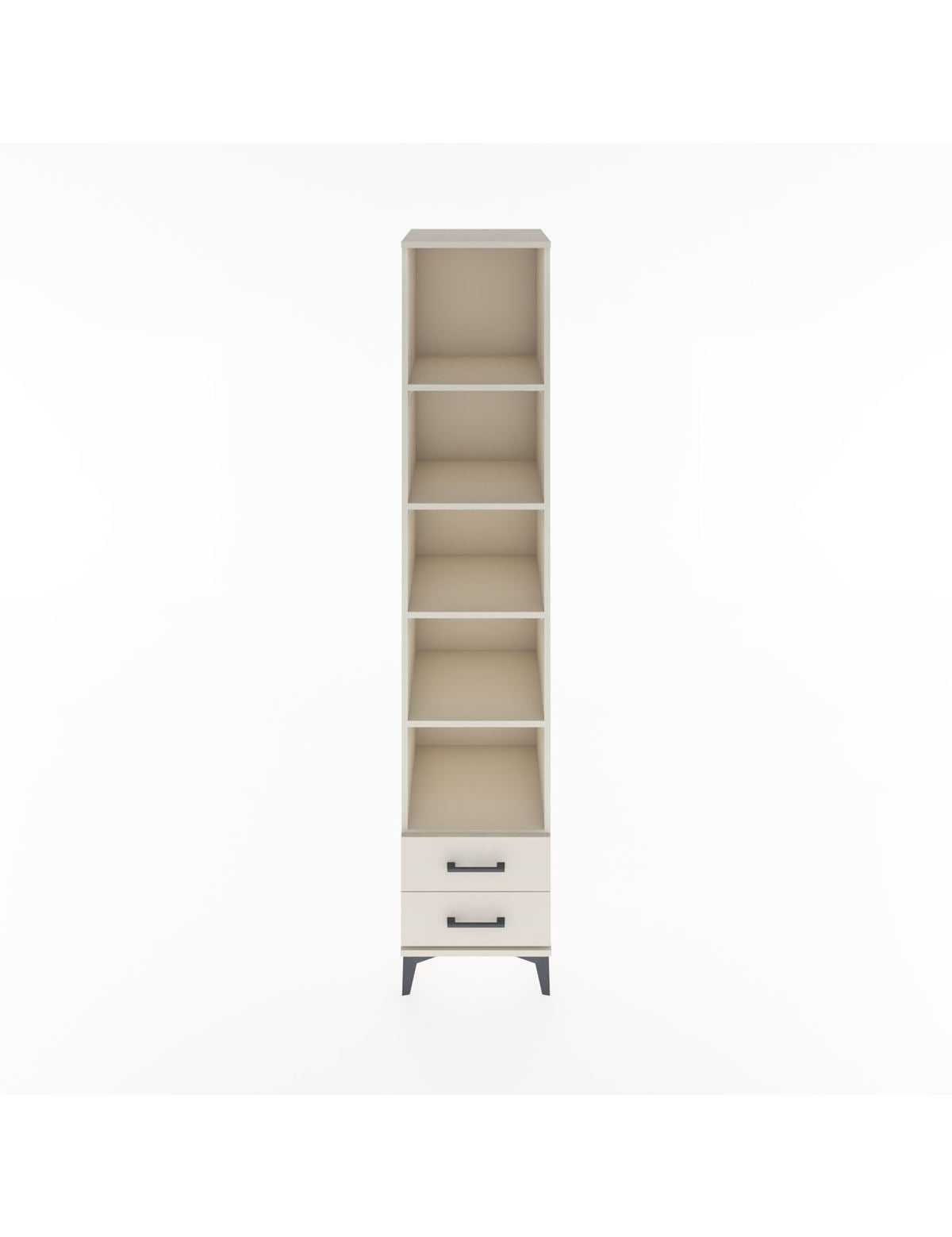 Hyperion Dolap 5 Raflı 2 Çekmeceli 44x44x221 Aytaşı-Aytaşı