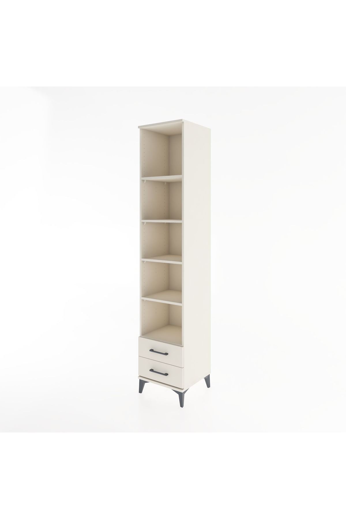 Hyperion Dolap 5 Raflı 2 Çekmeceli 44x44x221 Aytaşı-Aytaşı