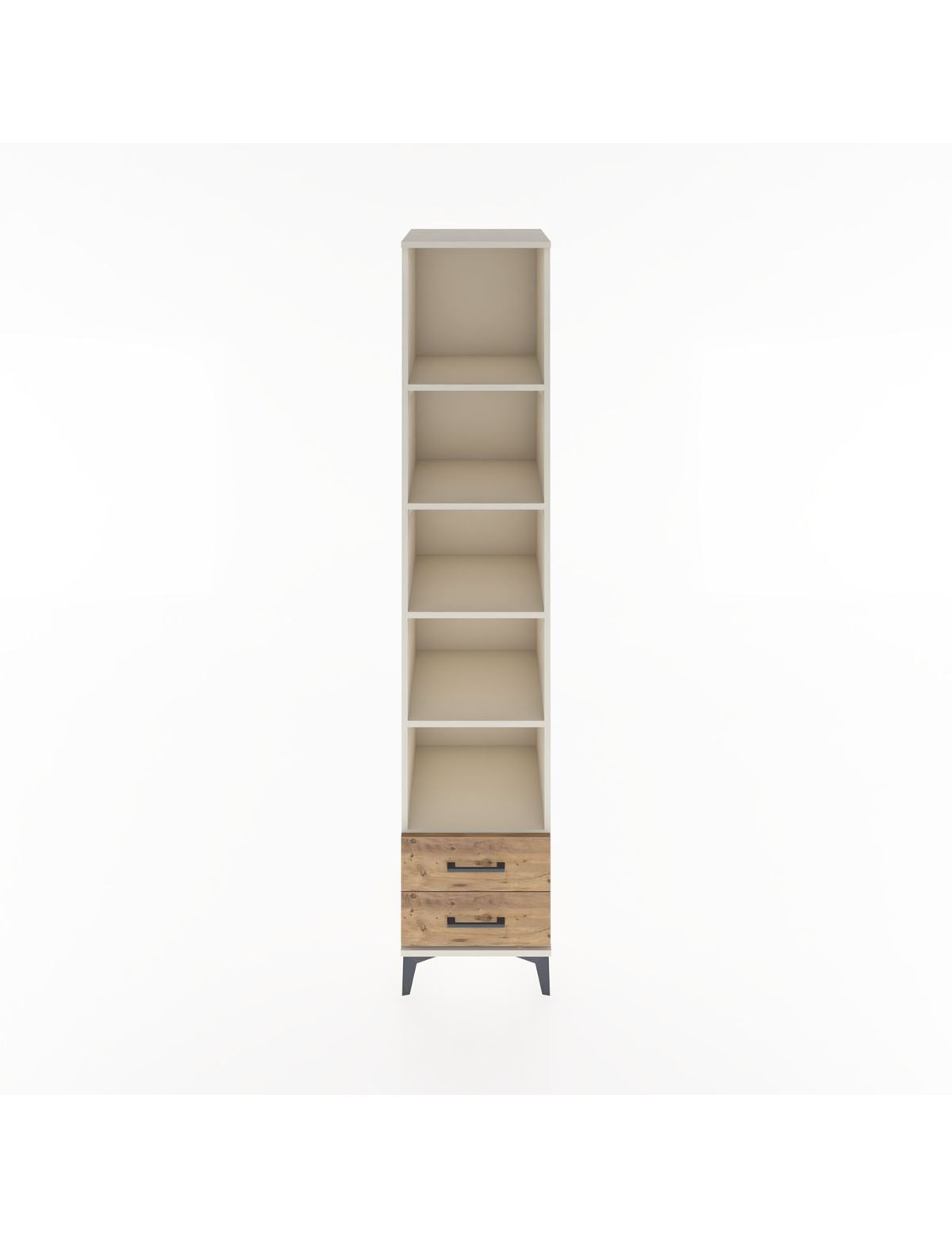 Hyperion Dolap 5 Raflı 2 Çekmeceli 44x44x221 Aytaşı-Çam