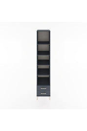 Hyperion Dolap 5 Raflı 2 Çekmeceli 44x44x221 Antrasit-Antrasit