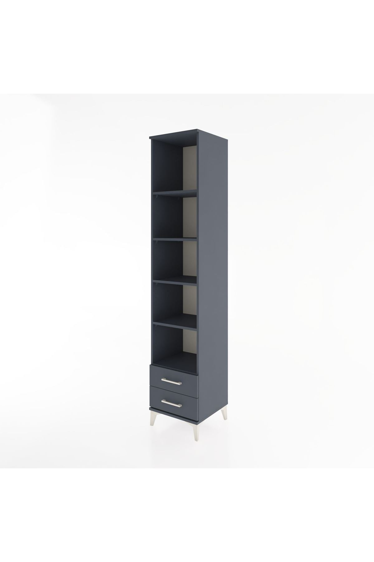 Hyperion Dolap 5 Raflı 2 Çekmeceli 44x44x221 - S61M011V5B