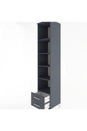 Hyperion Dolap 5 Raflı 2 Çekmeceli 44x44x221 - S61M011V5B