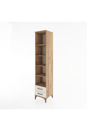 Hyperion Dolap 5 Raflı 2 Çekmeceli 44x44x221 - S61M011V7B