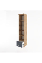 Hyperion Dolap 5 Raflı 2 Çekmeceli 44x44x221 - S61M011V8B