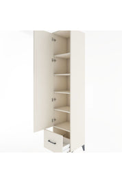 Hyperion Dolap 5 Raflı Tek Çekmeceli Tek Kapaklı 44x44x221 Aytaşı-Aytaşı