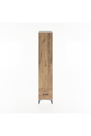 Hyperion Dolap 5 Raflı Tek Çekmeceli Tek Kapaklı 44x44x221 Aytaşı-Çam