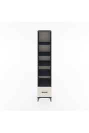 Hyperion Dolap 5 Raflı Tek Çekmeceli 44x44x221 Antrasit-Aytaşı