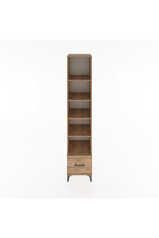 Hyperion Dolap 5 Raflı Tek Çekmeceli 44x44x221 Çam-Çam