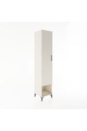 Hyperion Dolap 3 Raflı Tek Kapaklı Tek Askılı 44x44x221 Aytaşı-Aytaşı