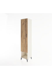 Hyperion Dolap 5 Raflı Tek Kapaklı 44x44x221 - S61M016V3B