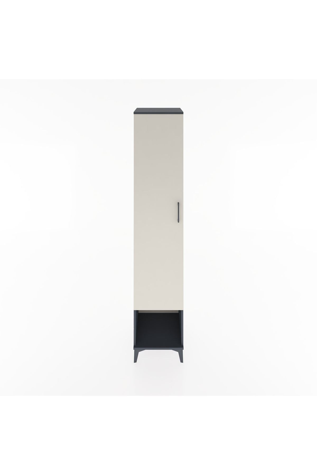 Hyperion Dolap 5 Raflı Tek Kapaklı 44x44x221 - S61M016V4B