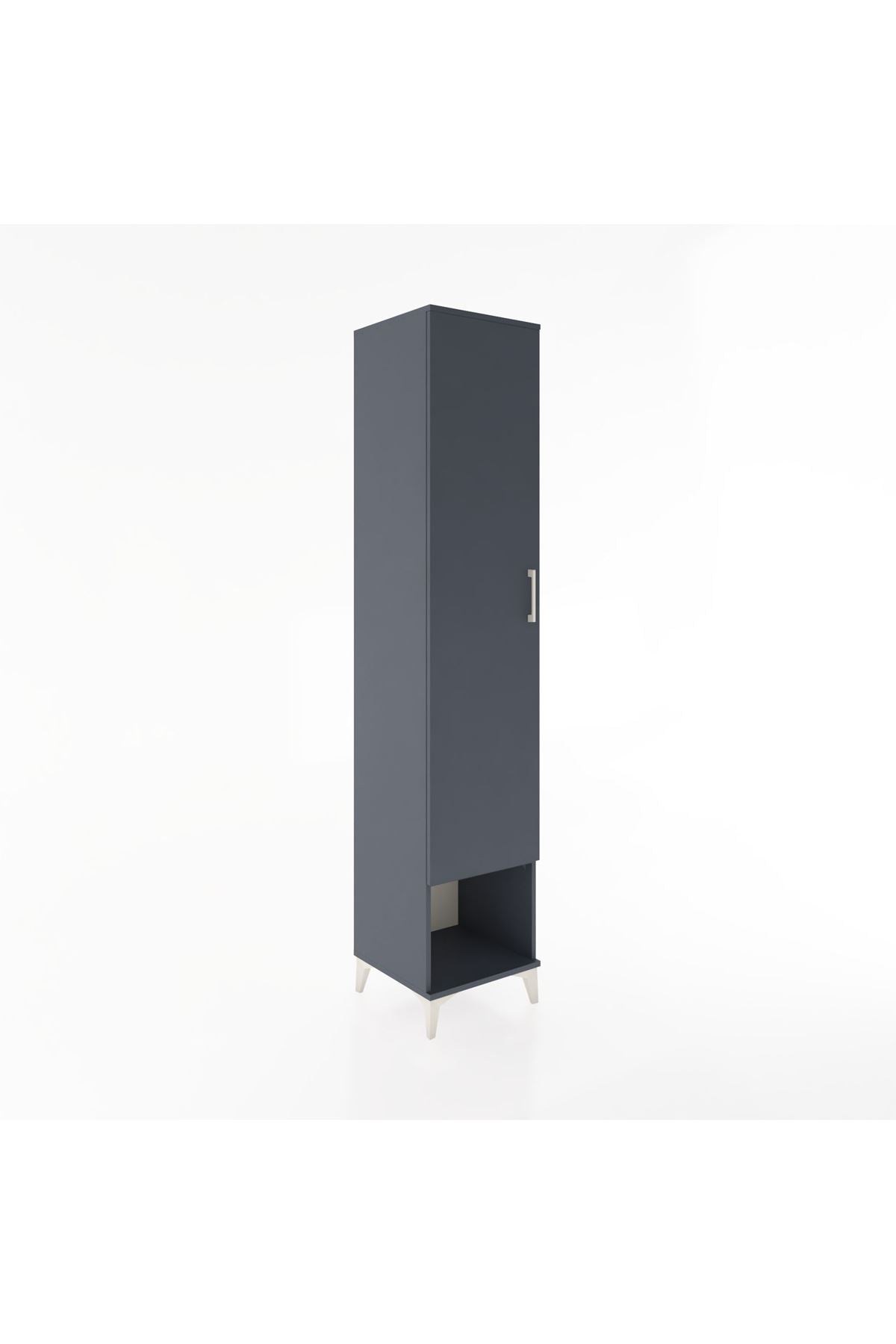 Hyperion Dolap 5 Raflı Tek Kapaklı 44x44x221 - S61M016V5B