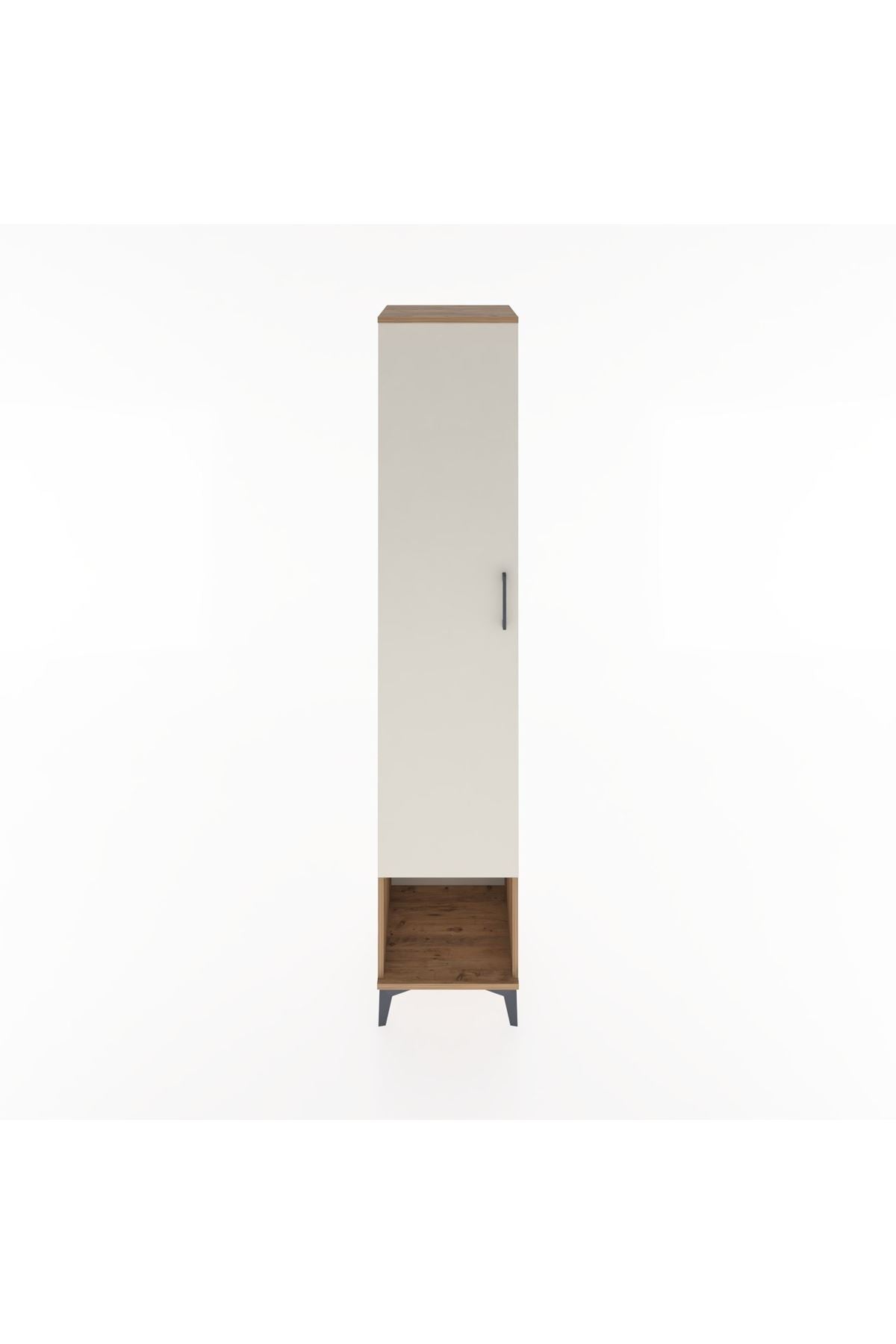 Hyperion Dolap 5 Raflı Tek Kapaklı 44x44x221 - S61M016V7B