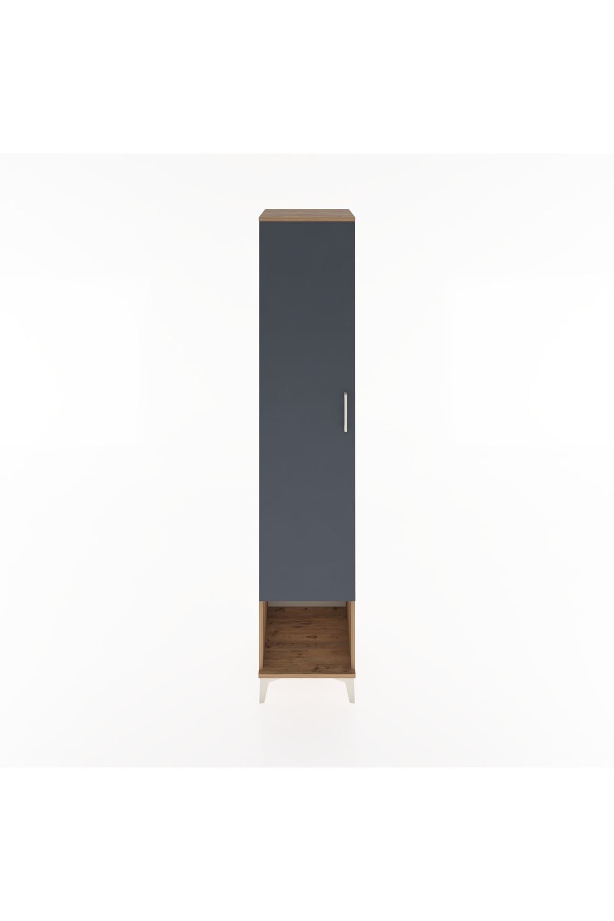 Hyperion Dolap 5 Raflı Tek Kapaklı 44x44x221 - S61M016V8B