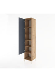 Hyperion Dolap 5 Raflı Tek Kapaklı 44x44x221 - S61M016V8B