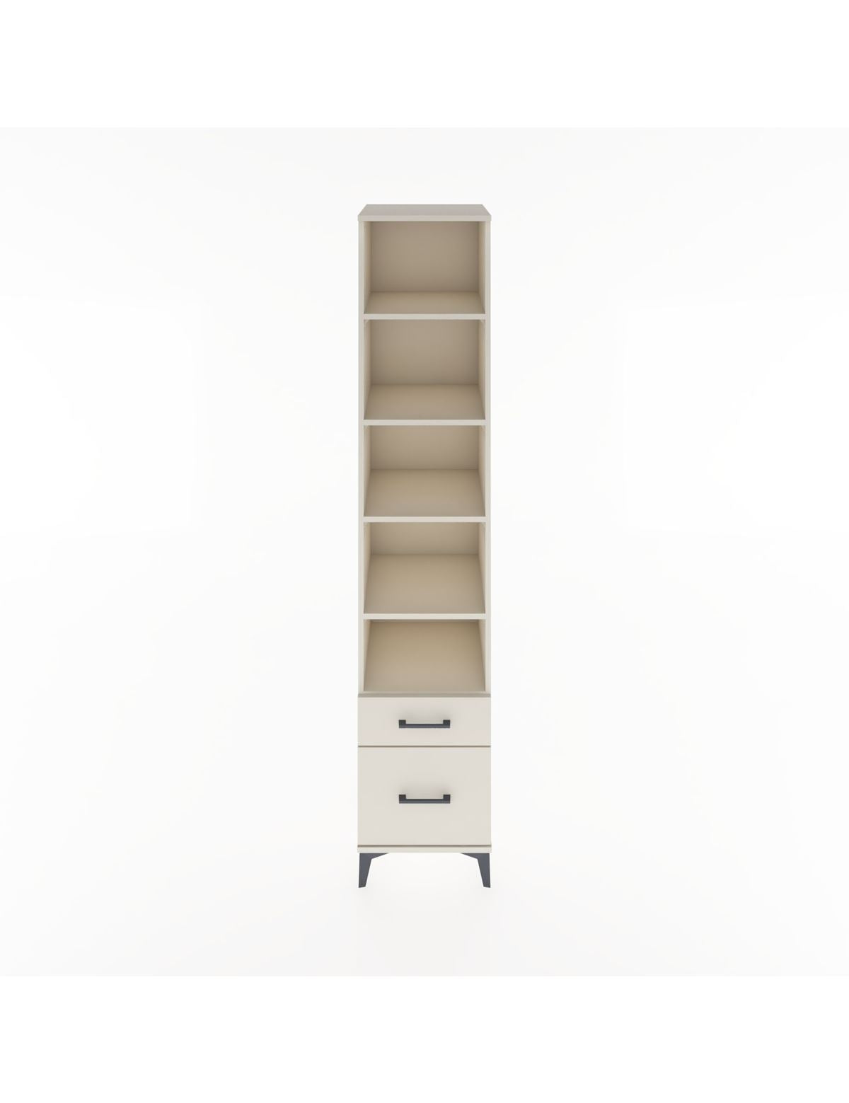 Hyperion Dolap 5 Raflı 2 Çekmeceli 44x44x221 Aytaşı-Aytaşı