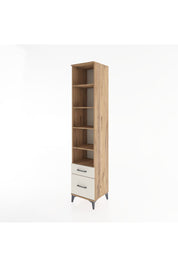 Hyperion Dolap 5 Raflı 2 Çekmeceli 44x44x221 Çam-Aytaşı