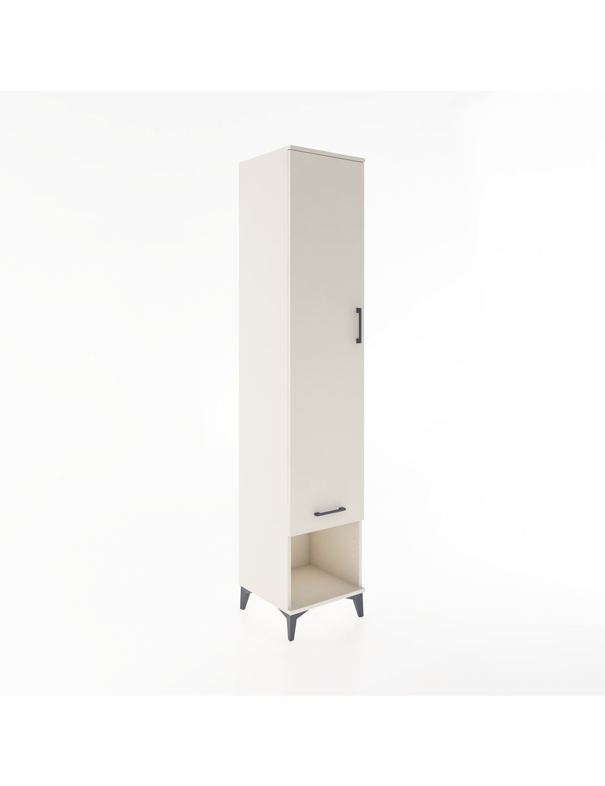 Hyperion Dolap 5 Raflı Tek Çekmeceli Tek Kapaklı 44x44x221 Aytaşı-Aytaşı