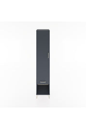 Hyperion Dolap 5 Raflı Tek Çekmeceli Tek Kapaklı 44x44x221 Antrasit-Antrasit