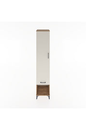 Hyperion Dolap 5 Raflı Tek Çekmeceli Tek Kapaklı 44x44x221 Çam-Aytaşı