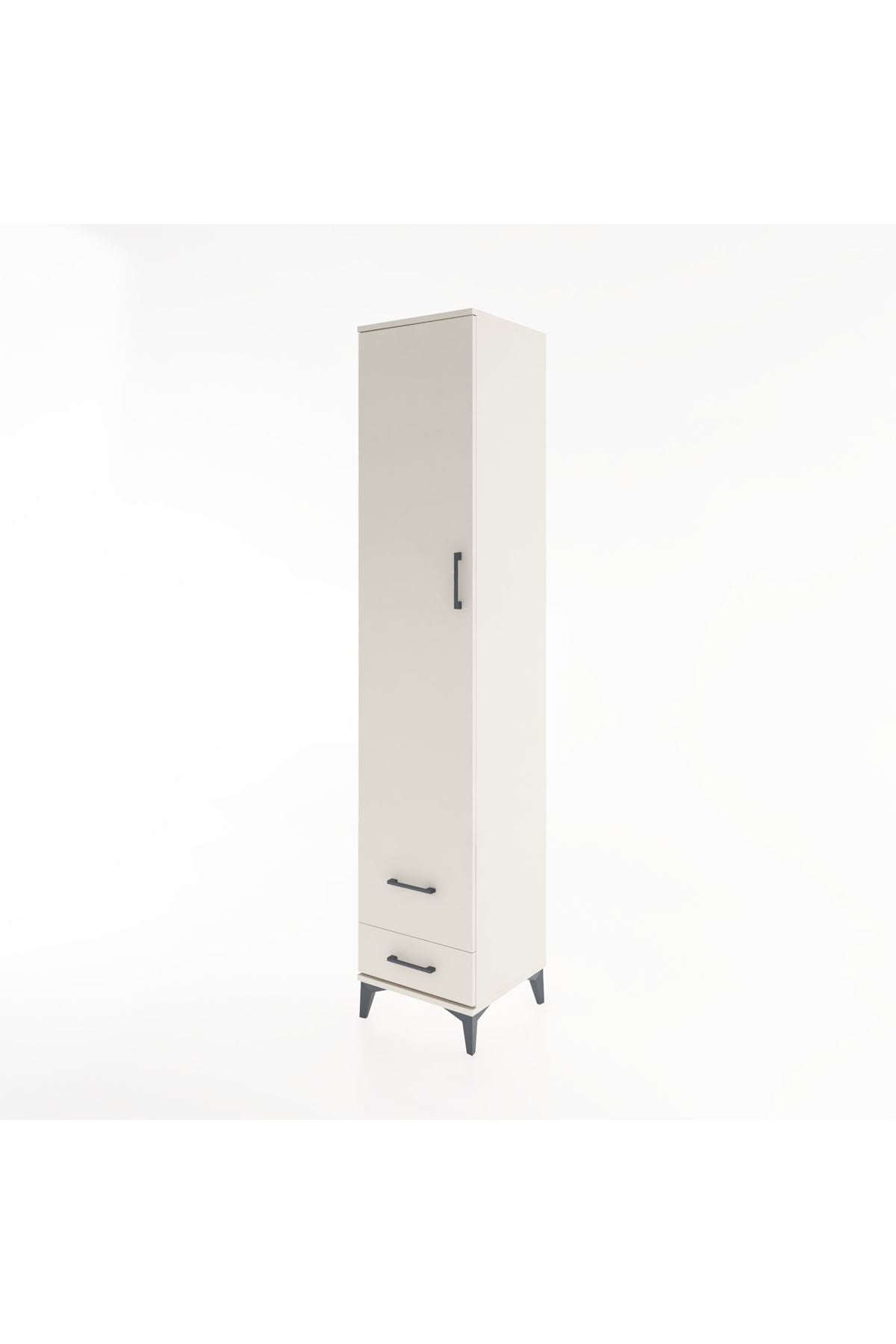 Hyperion Dolap 5 Raflı 2 Çekmeceli Tek Kapaklı 44x44x221 Aytaşı-Aytaşı