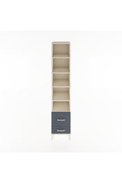 Hyperion Dolap 5 Raflı 2 Çekmeceli 44x44x221 Aytaşı-Antrasit