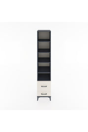 Hyperion Dolap 5 Raflı 2 Çekmeceli 44x44x221 Antrasit-Aytaşı