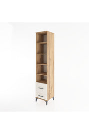 Hyperion Dolap 5 Raflı 2 Çekmeceli 44x44x221 Çam-Aytaşı