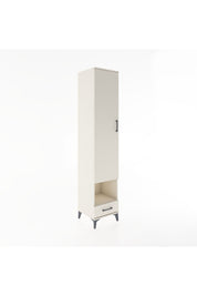 Hyperion Dolap 4 Raflı Tek Çekmeceli Tek Askılı 44x44x221 Aytaşı-Aytaşı