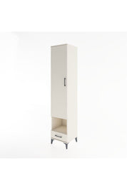 Hyperion Dolap 4 Raflı Tek Çekmeceli Tek Askılı 44x44x221 Aytaşı-Aytaşı