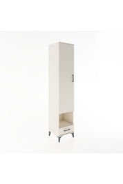 Hyperion Dolap 6 Raflı Tek Çekmeceli Tek Kapaklı 44x44x221 Aytaşı-Aytaşı