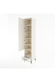 Hyperion Dolap 6 Raflı Tek Çekmeceli Tek Kapaklı 44x44x221 Aytaşı-Aytaşı