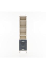 Hyperion Dolap 4 Raflı 4 Çekmeceli 44x44x221 Aytaşı-Antrasit