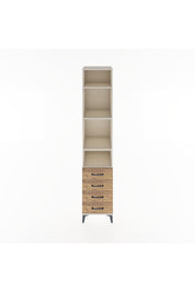 Hyperion Dolap 4 Raflı 4 Çekmeceli 44x44x221 Aytaşı-Çam