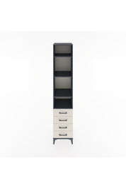 Hyperion Dolap 4 Raflı 4 Çekmeceli 44x44x221 Antrasit-Aytaşı