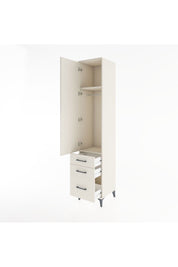 Hyperion Dolap 2 Raflı 3 Çekmeceli Tek Askılı 44x44x221 Aytaşı-Aytaşı