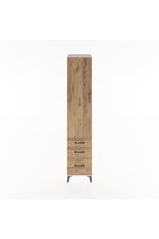 Hyperion Dolap 2 Raflı 3 Çekmeceli Tek Askılı 44x44x221 Aytaşı-Çam