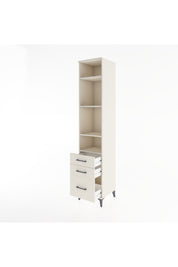 Hyperion Dolap 4 Raflı 3 Çekmeceli 44x44x221 - S61M035V1B